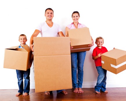Professional movers handling a property relocation in Croydon