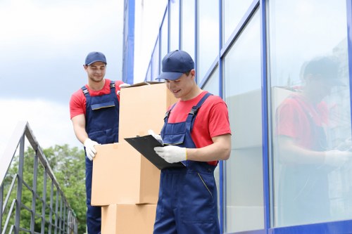 Professional flat removals in Croydon with movers handling apartment relocation