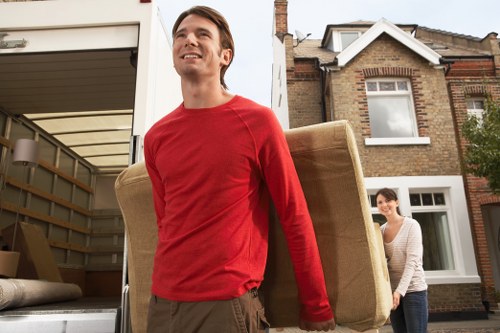 Local Croydon removals team handling bulky furniture safely