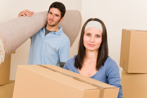 Sustainable removals team managing waste separation and recycling in Croydon