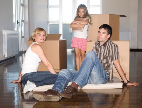 Encrypted online transaction security for moving services